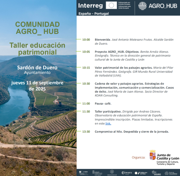 II Workshop Educação patrimonial - Sardón de Douro